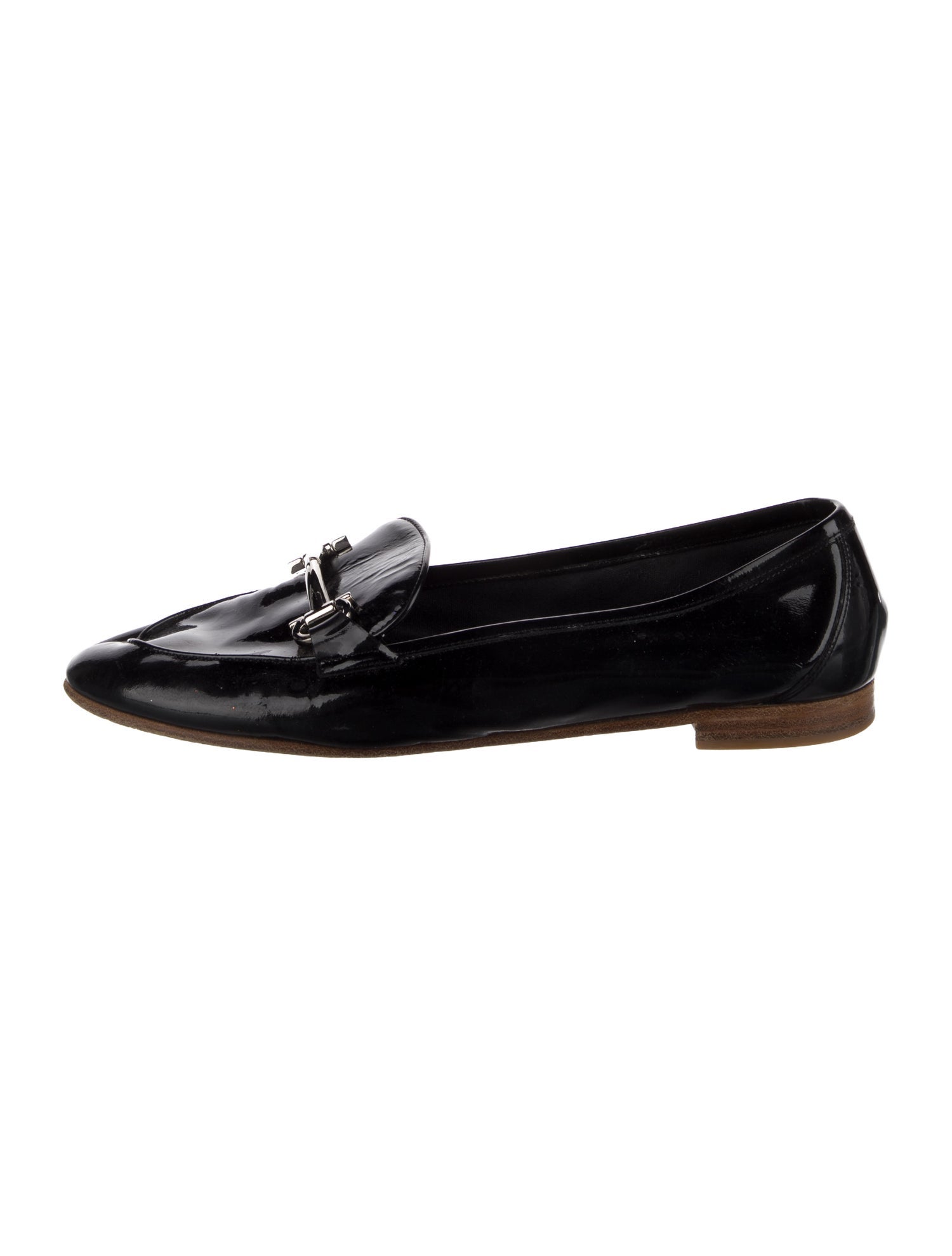Salvatore Ferragamo Patent Leather Loafers