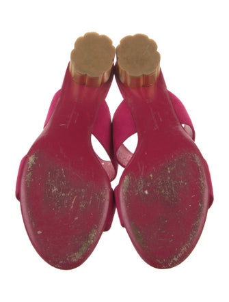 Salvatore Ferragamo Suede Slides