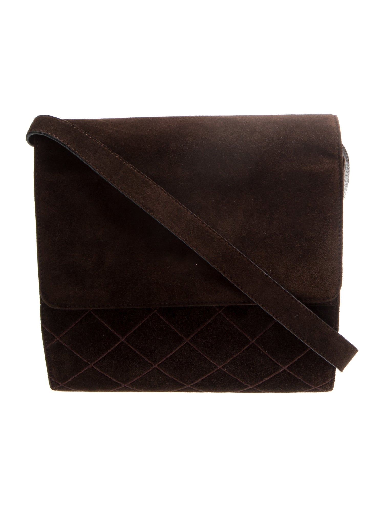 Salvatore Ferragamo Suede Messenger Bag