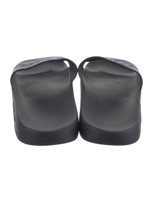 Salvatore Ferragamo Gancini Logo Rubber Slides