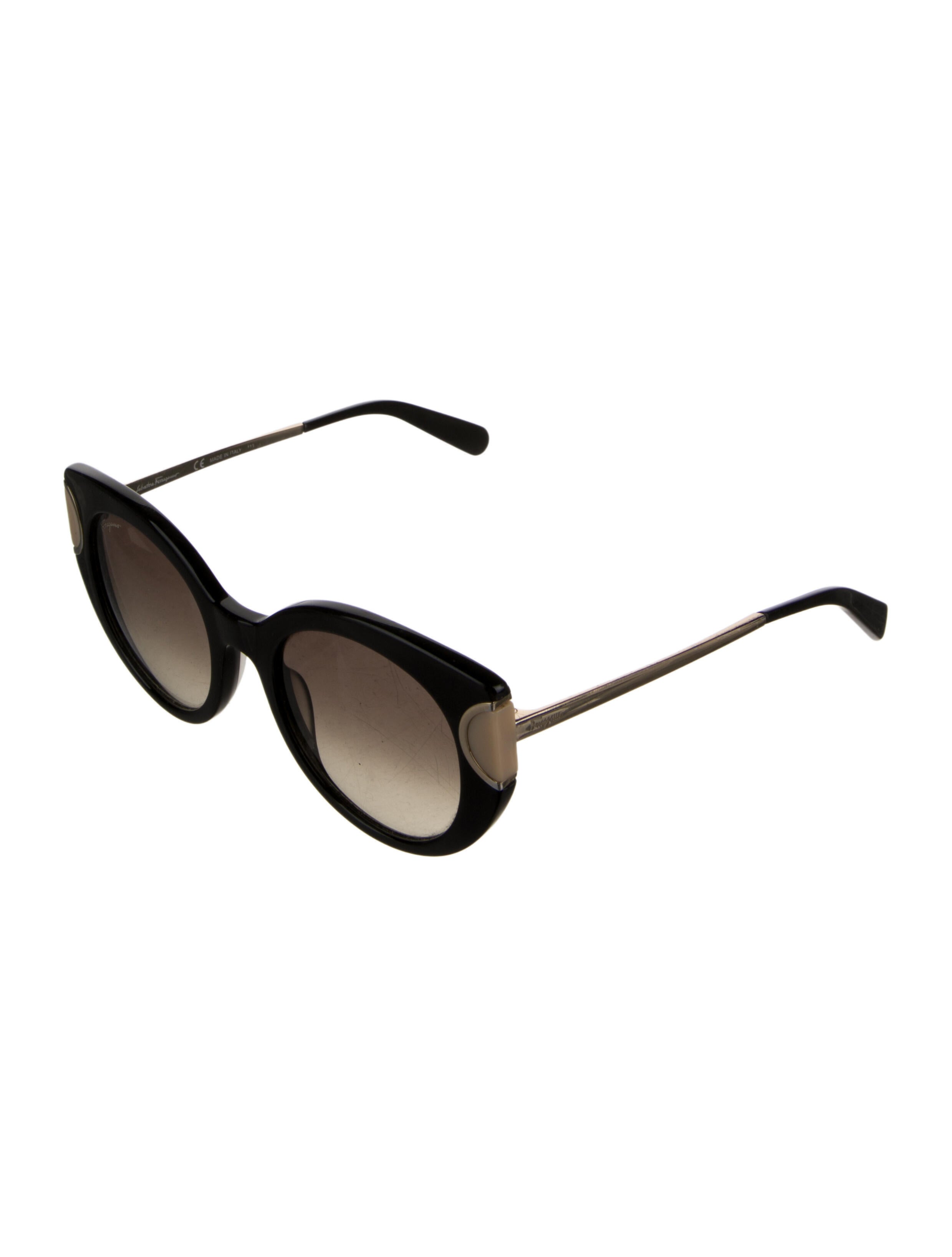 Salvatore Ferragamo Oversize Gradient Sunglasses