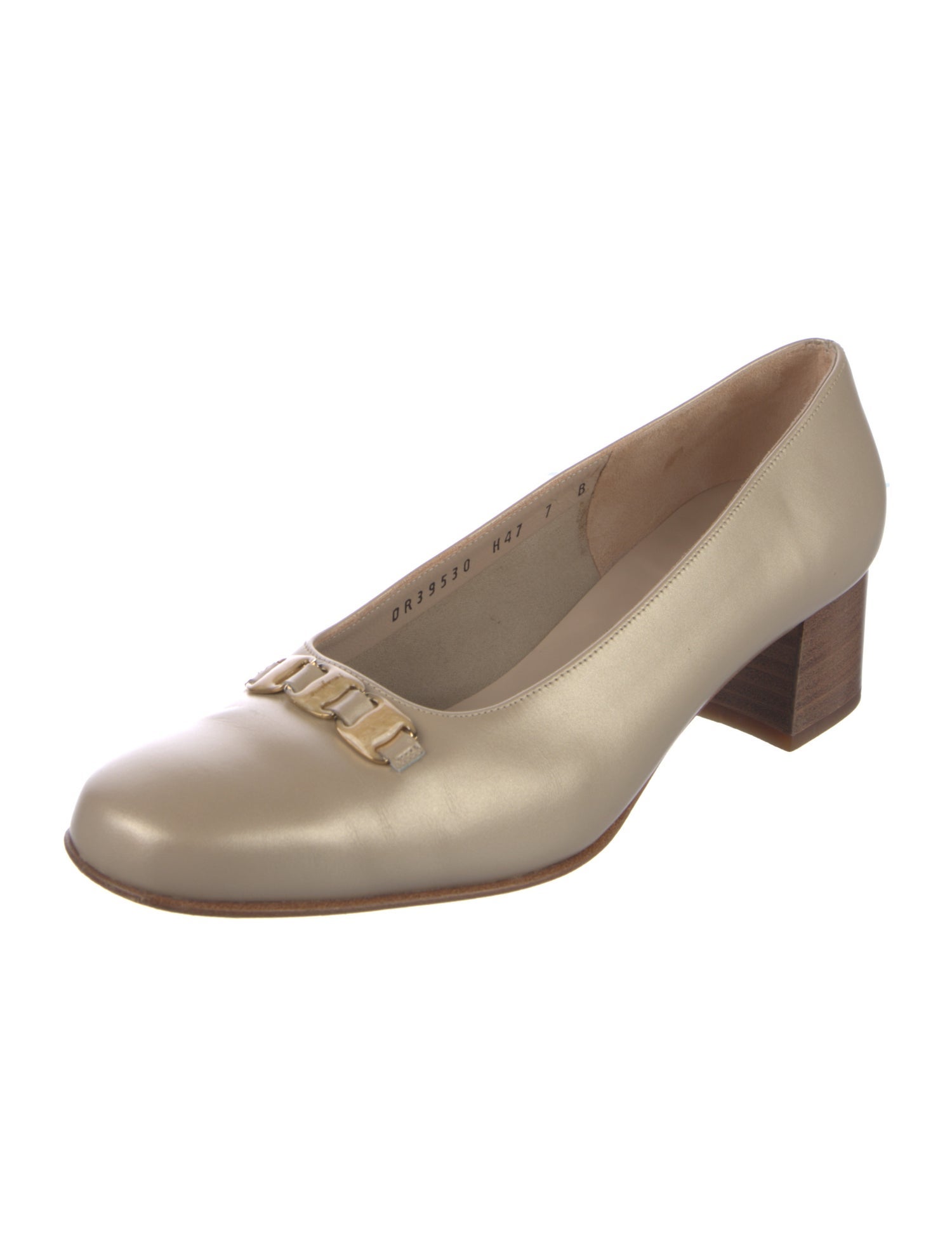 Salvatore Ferragamo Leather Pumps