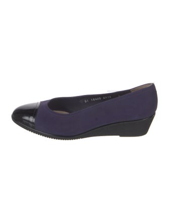 Salvatore Ferragamo Suede Flats