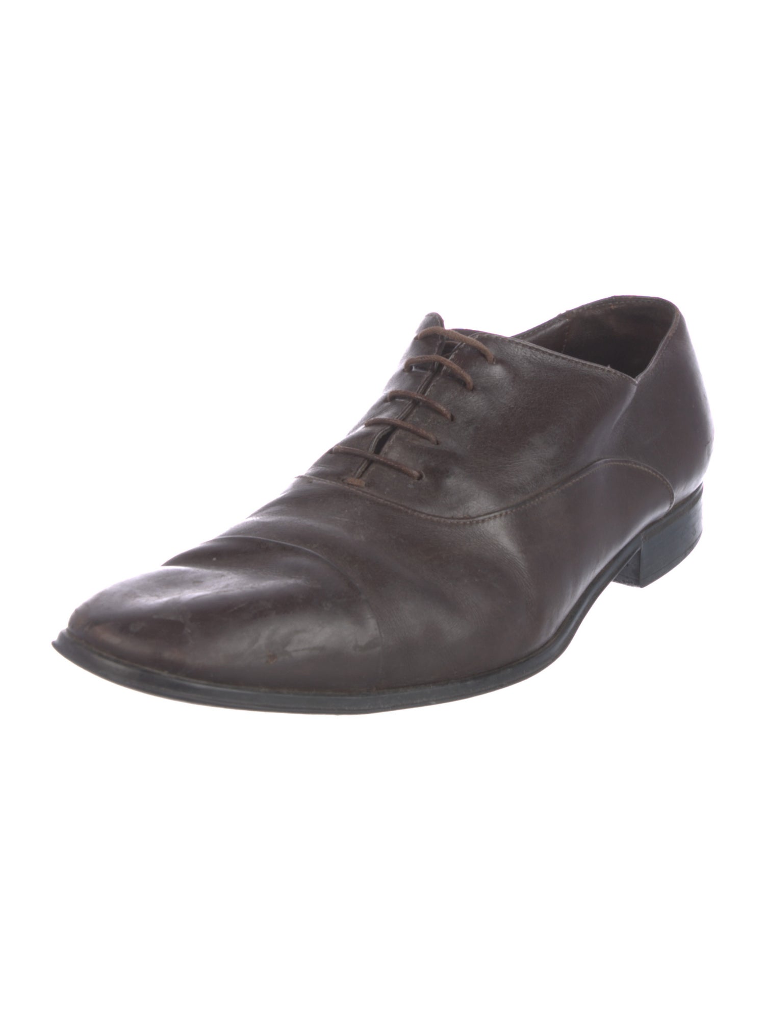 Salvatore Ferragamo Leather Oxfords