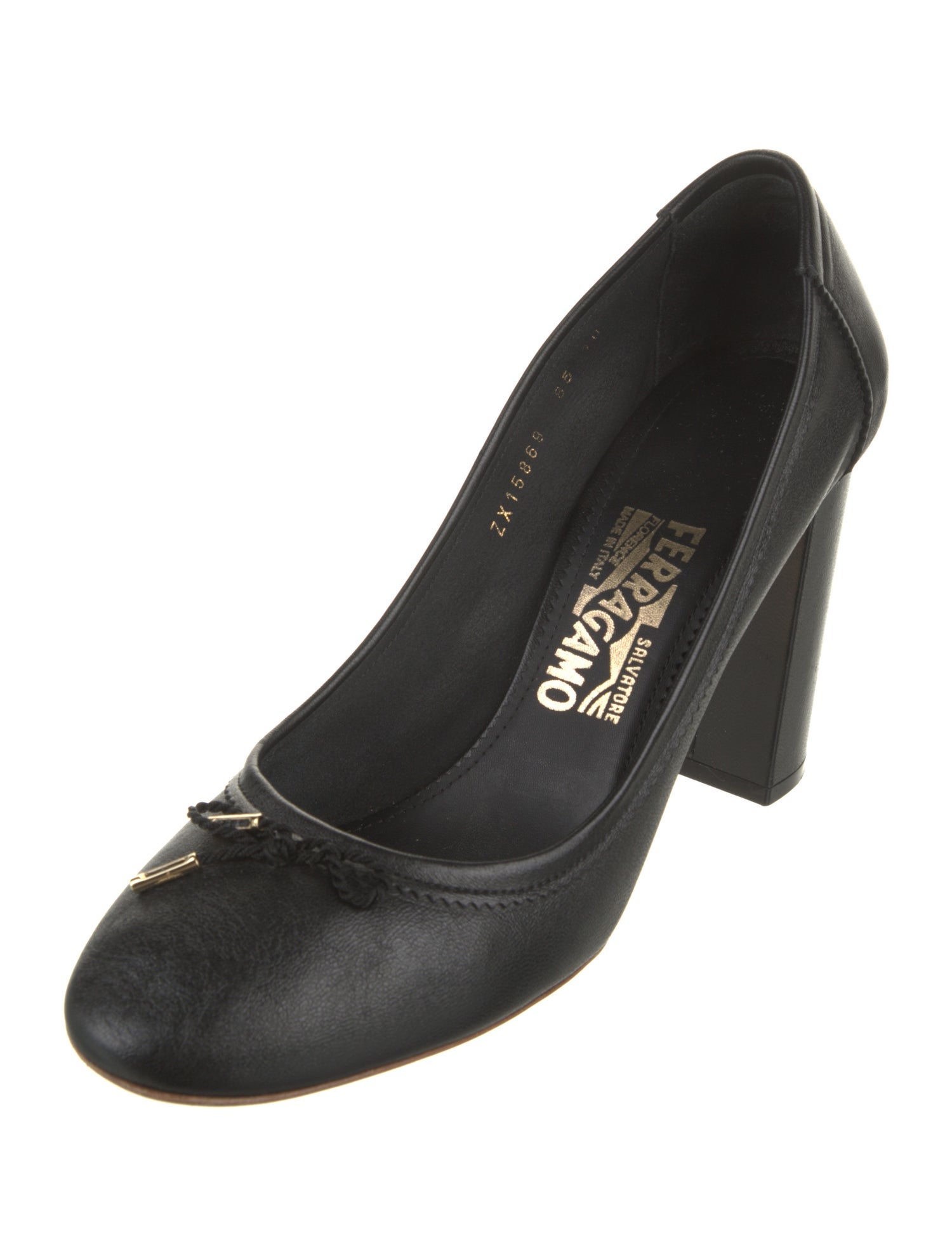 Salvatore Ferragamo Leather Pumps