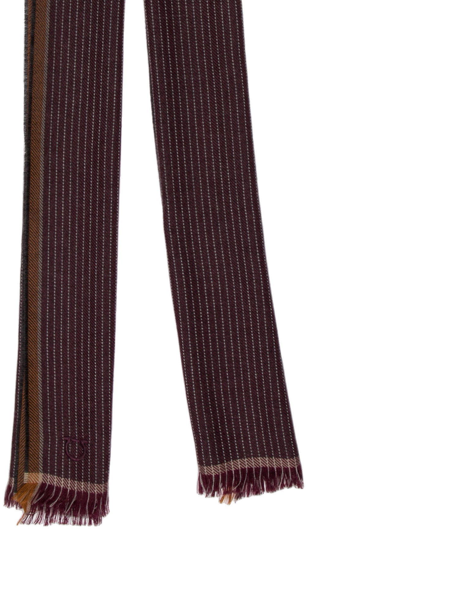 Salvatore Ferragamo Striped Scarf