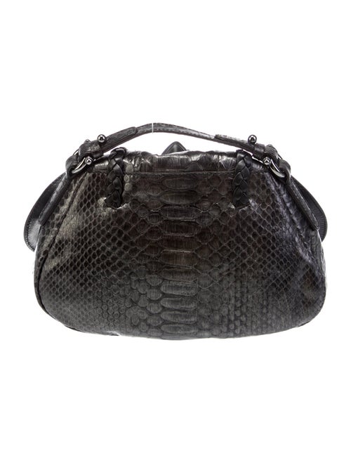 Salvatore Ferragamo Python Top Handle Bag