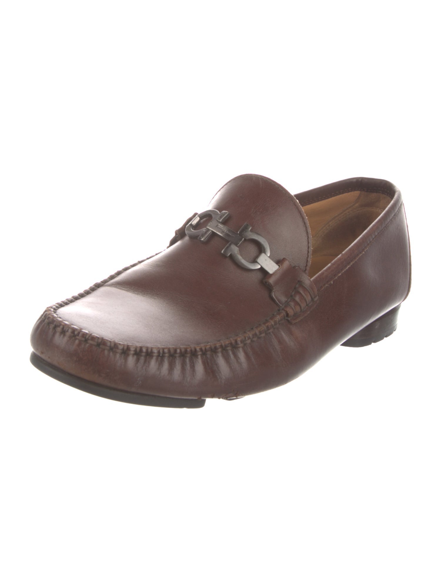 Salvatore Ferragamo Leather Loafers