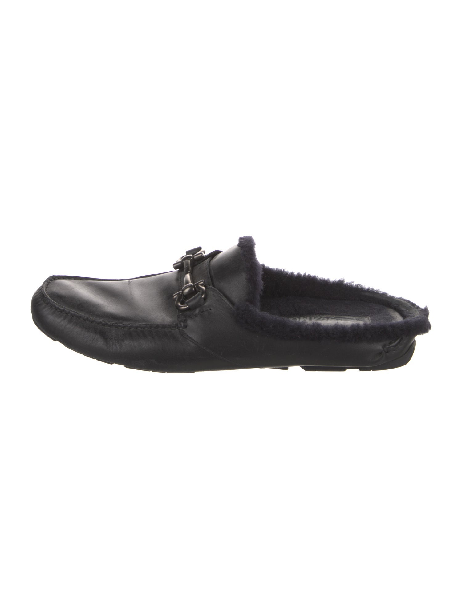 Salvatore Ferragamo Leather Slippers