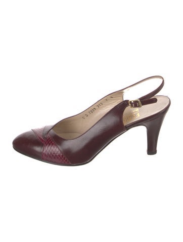 Salvatore Ferragamo Pumps Leather Slingback 7