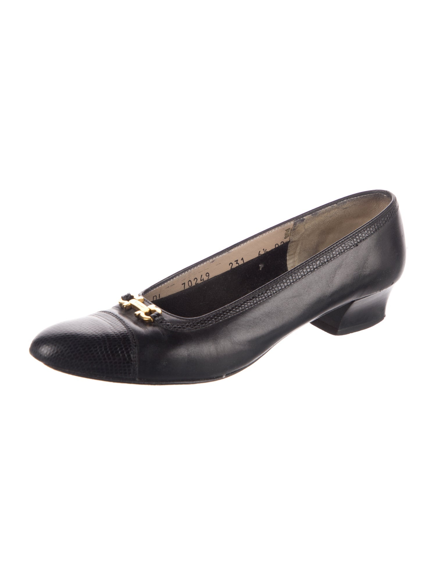 Salvatore Ferragamo Leather Pumps