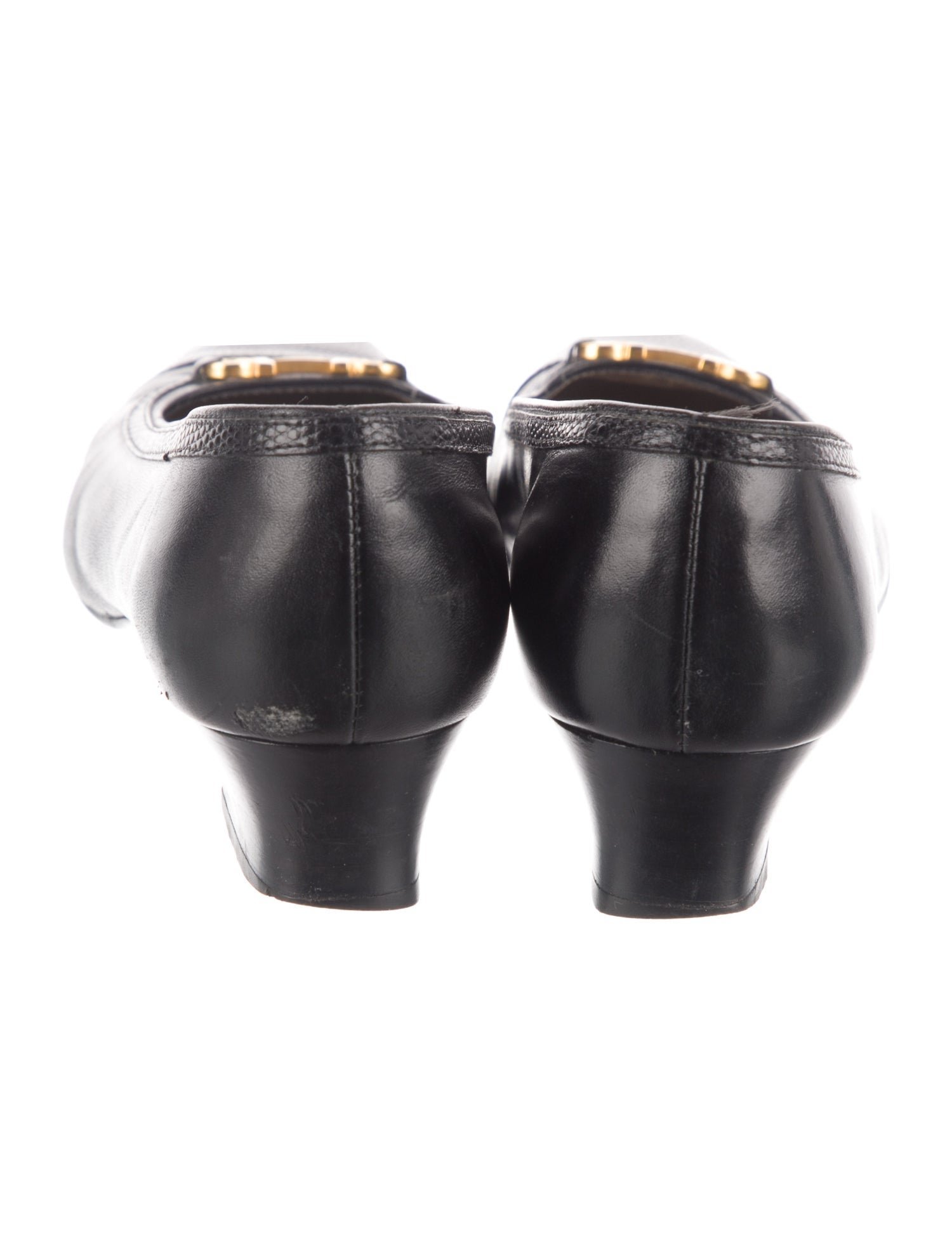 Salvatore Ferragamo Leather Pumps