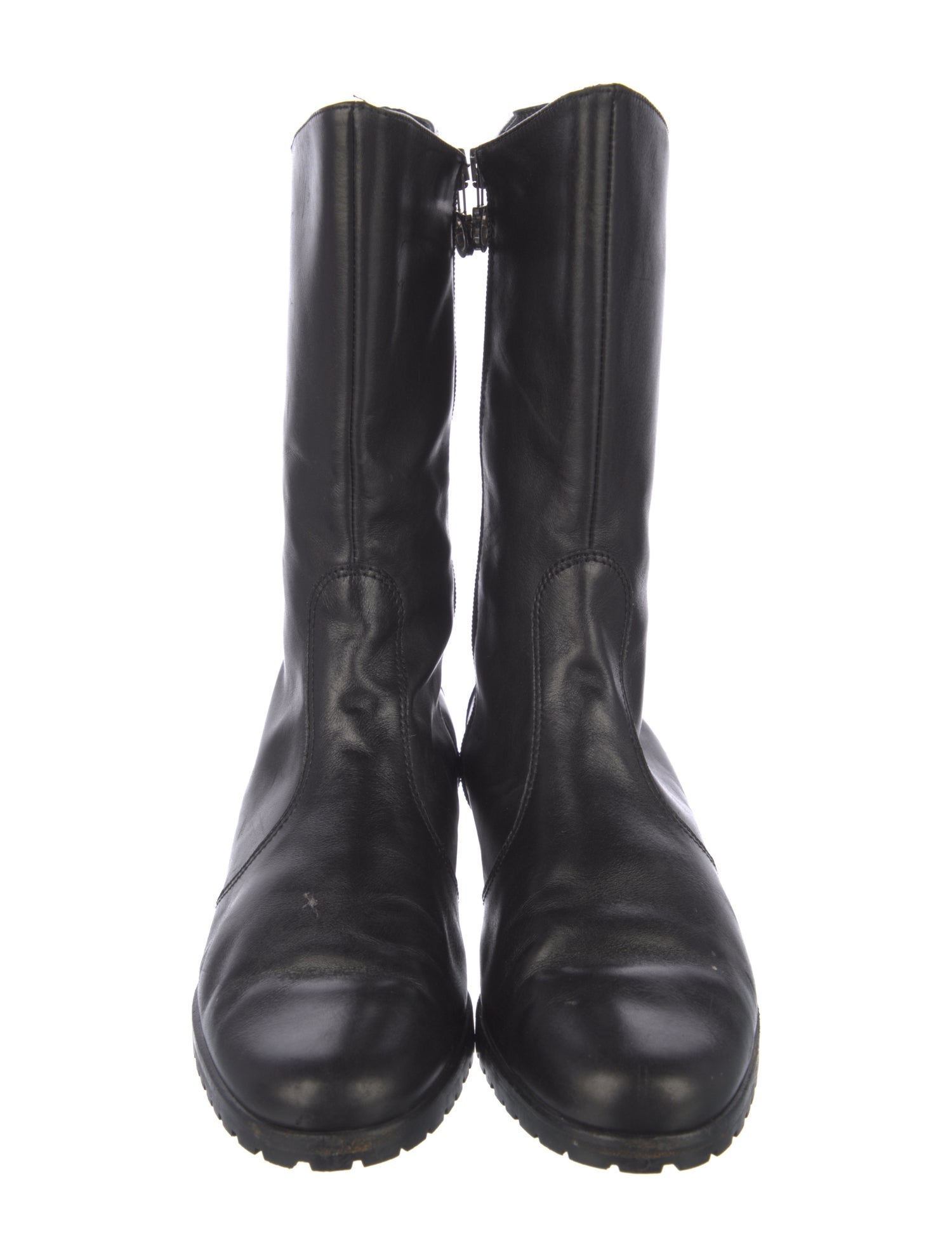 Salvatore Ferragamo Leather Boots