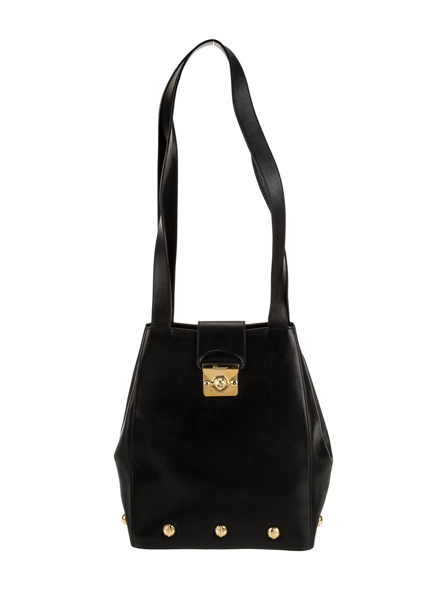 Salvatore Ferragamo Leather Shoulder Bag