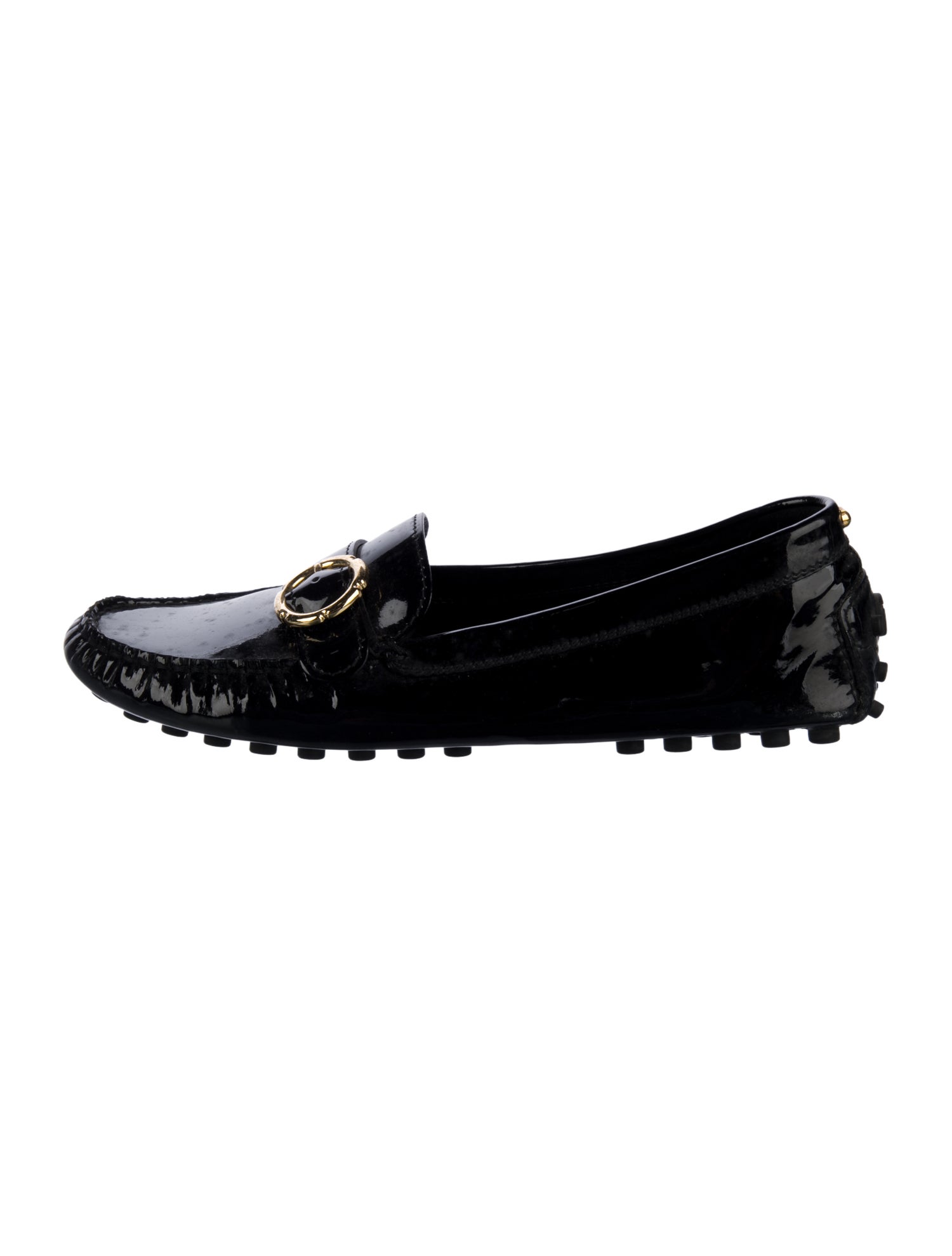 Salvatore Ferragamo Patent Leather Loafers