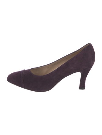 Salvatore Ferragamo Suede Pumps
