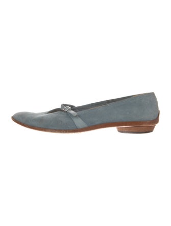 Salvatore Ferragamo Suede Ballet Flats