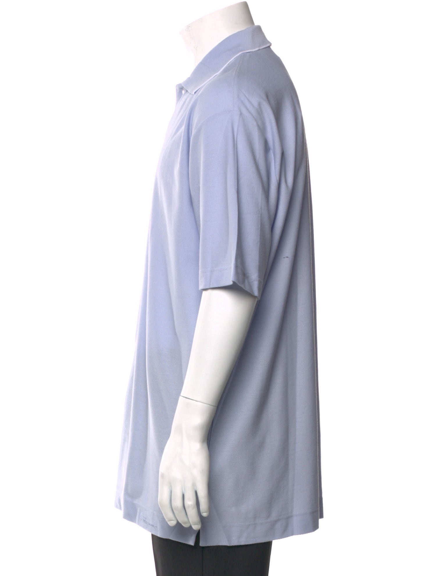 Salvatore Ferragamo Collar Short Sleeve Polo Shirt