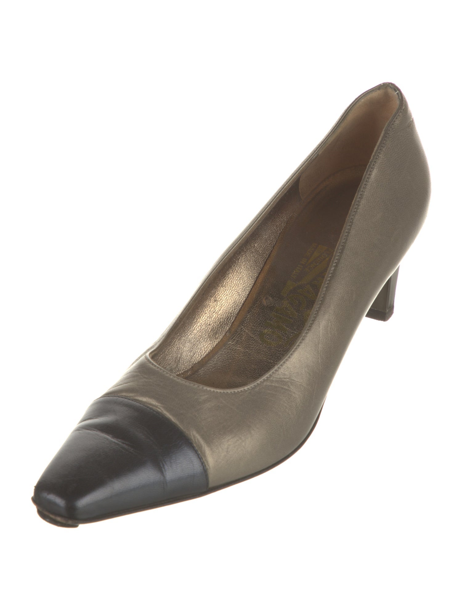 Salvatore Ferragamo Leather Pumps