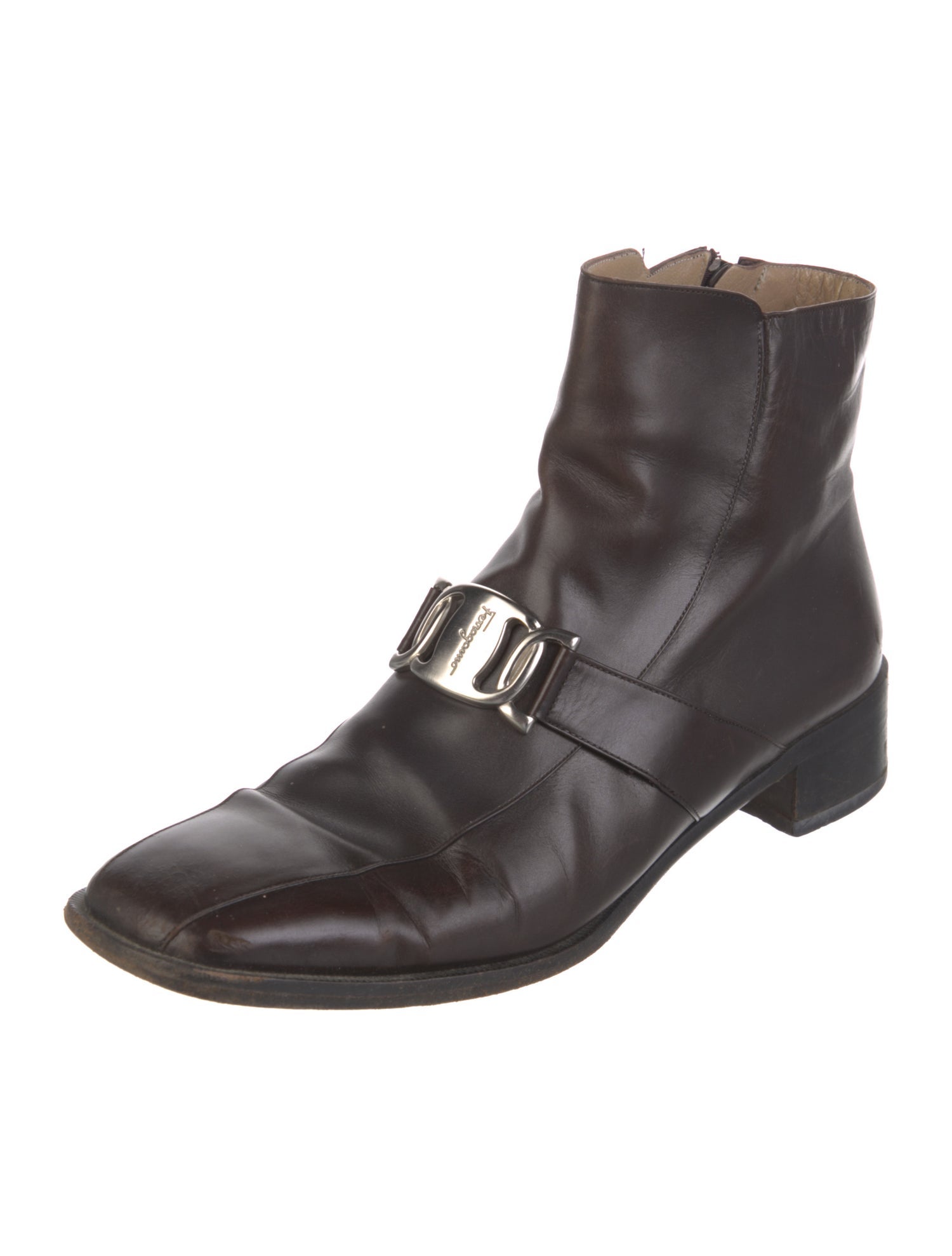 Salvatore Ferragamo Leather Boots