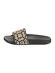 Salvatore Ferragamo Rubber Printed Slides