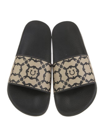 Salvatore Ferragamo Rubber Printed Slides