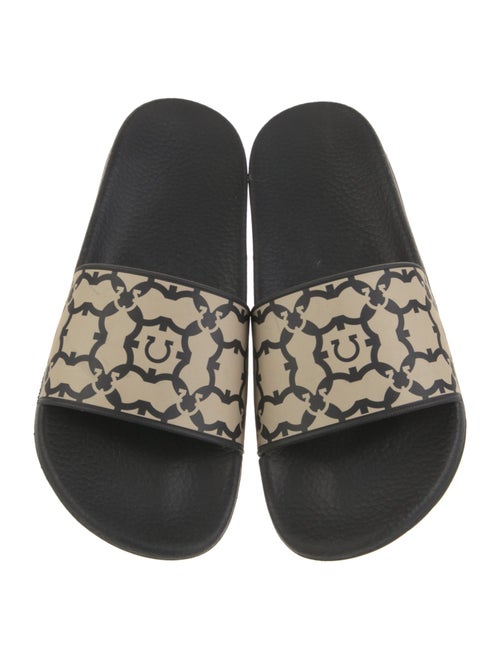 Salvatore Ferragamo Rubber Printed Slides