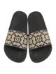 Salvatore Ferragamo Rubber Printed Slides
