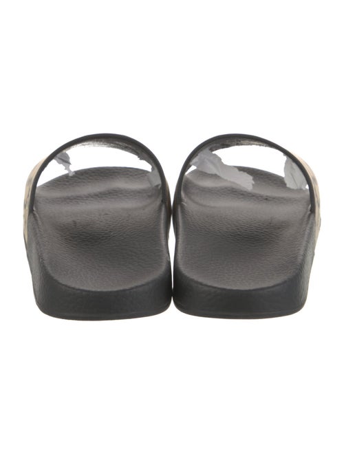 Salvatore Ferragamo Rubber Printed Slides