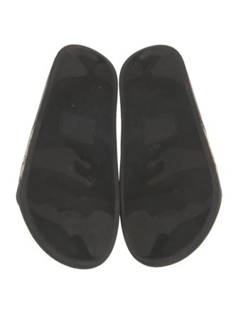 Salvatore Ferragamo Rubber Printed Slides