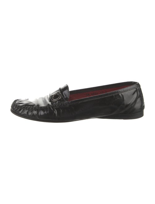 Salvatore Ferragamo Patent Leather Loafers