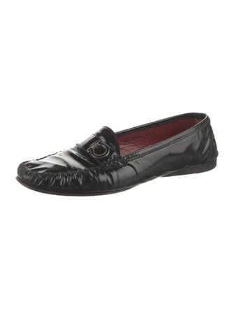 Salvatore Ferragamo Patent Leather Loafers