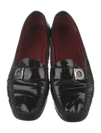 Salvatore Ferragamo Patent Leather Loafers