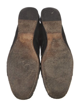 Salvatore Ferragamo Patent Leather Loafers