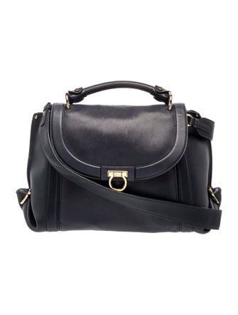 Salvatore Ferragamo Gancio Top Handle Bag
