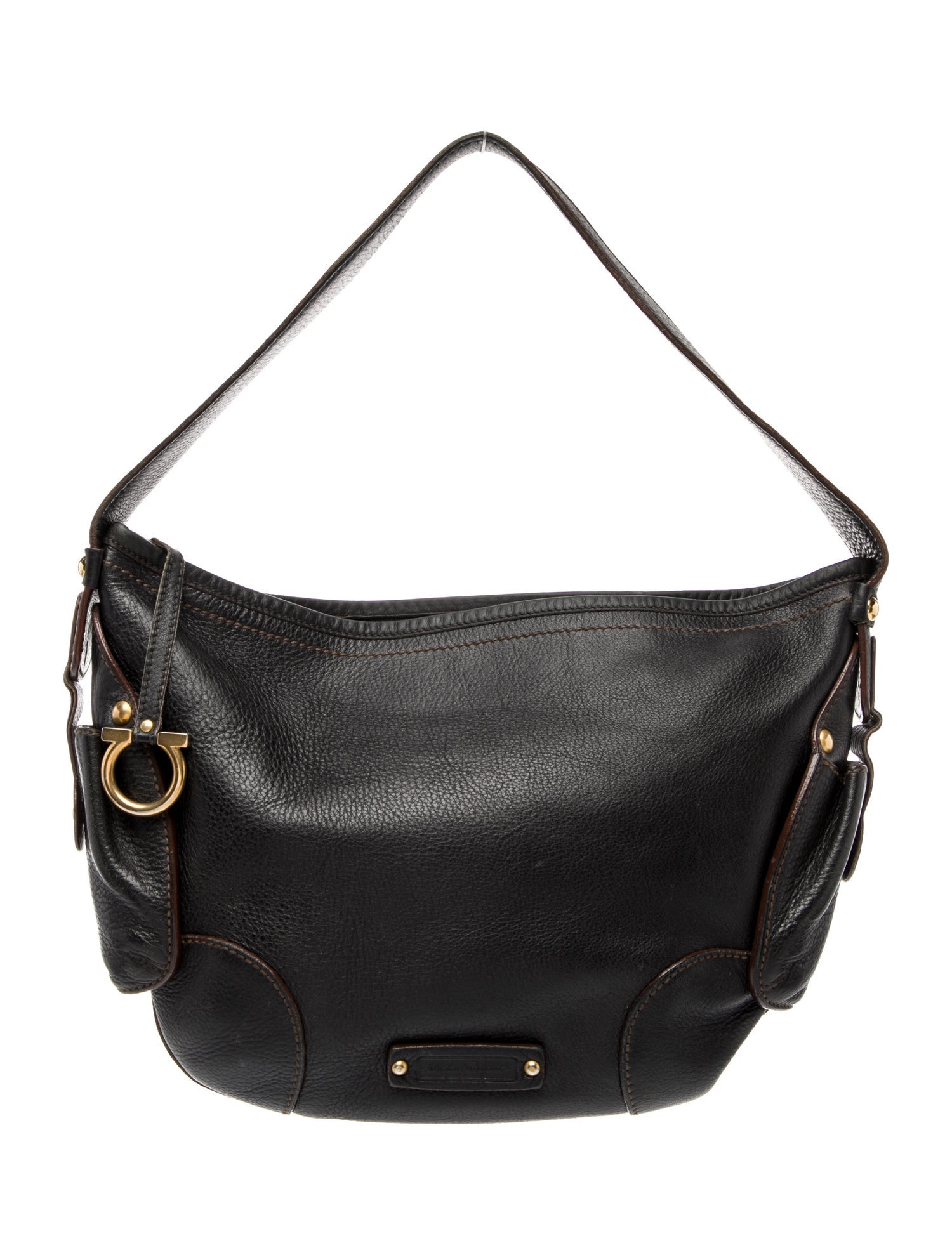 Salvatore Ferragamo Leather Top Handle Bag