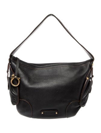 Salvatore Ferragamo Leather Top Handle Bag