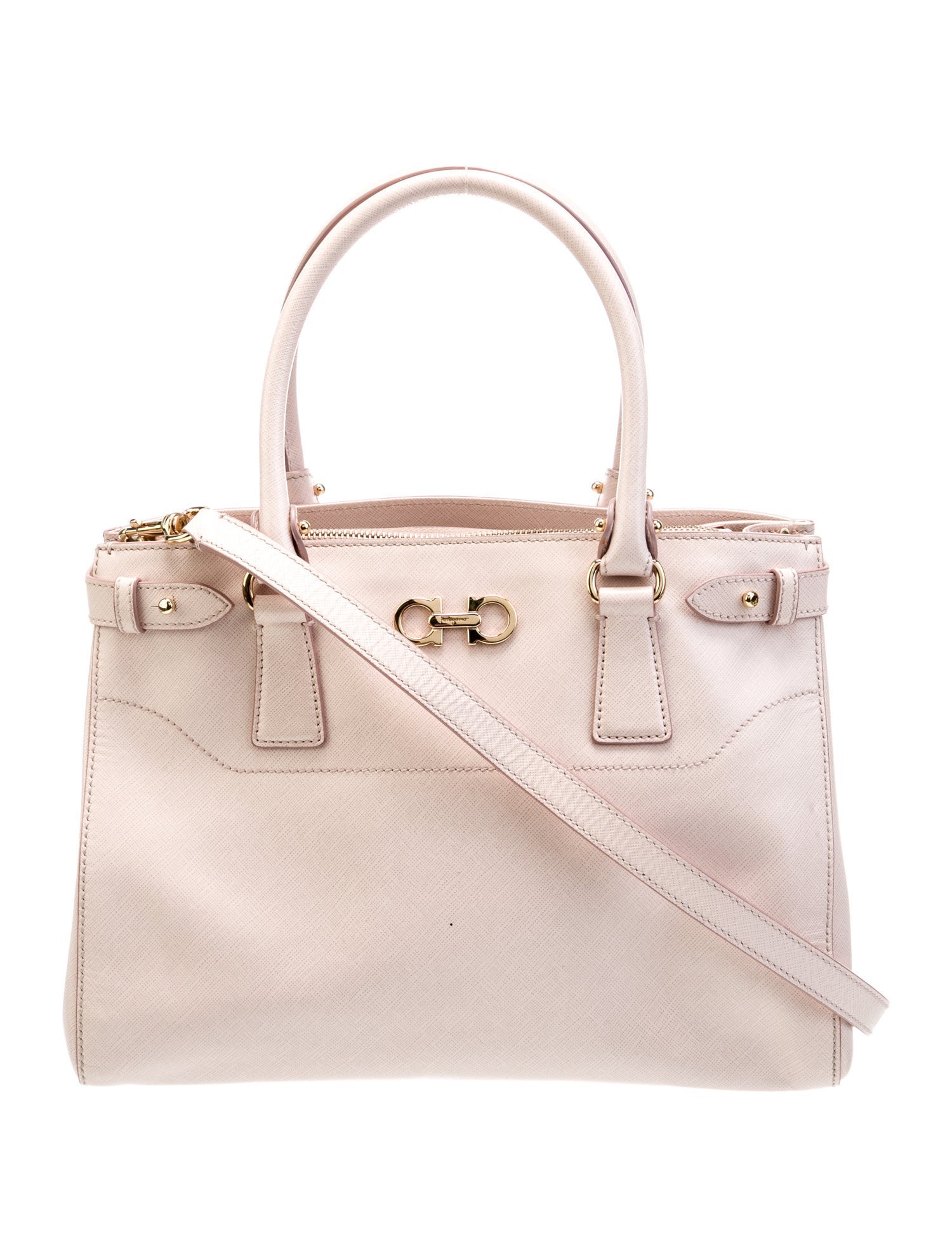 Salvatore Ferragamo Gancini Top Handle Bag