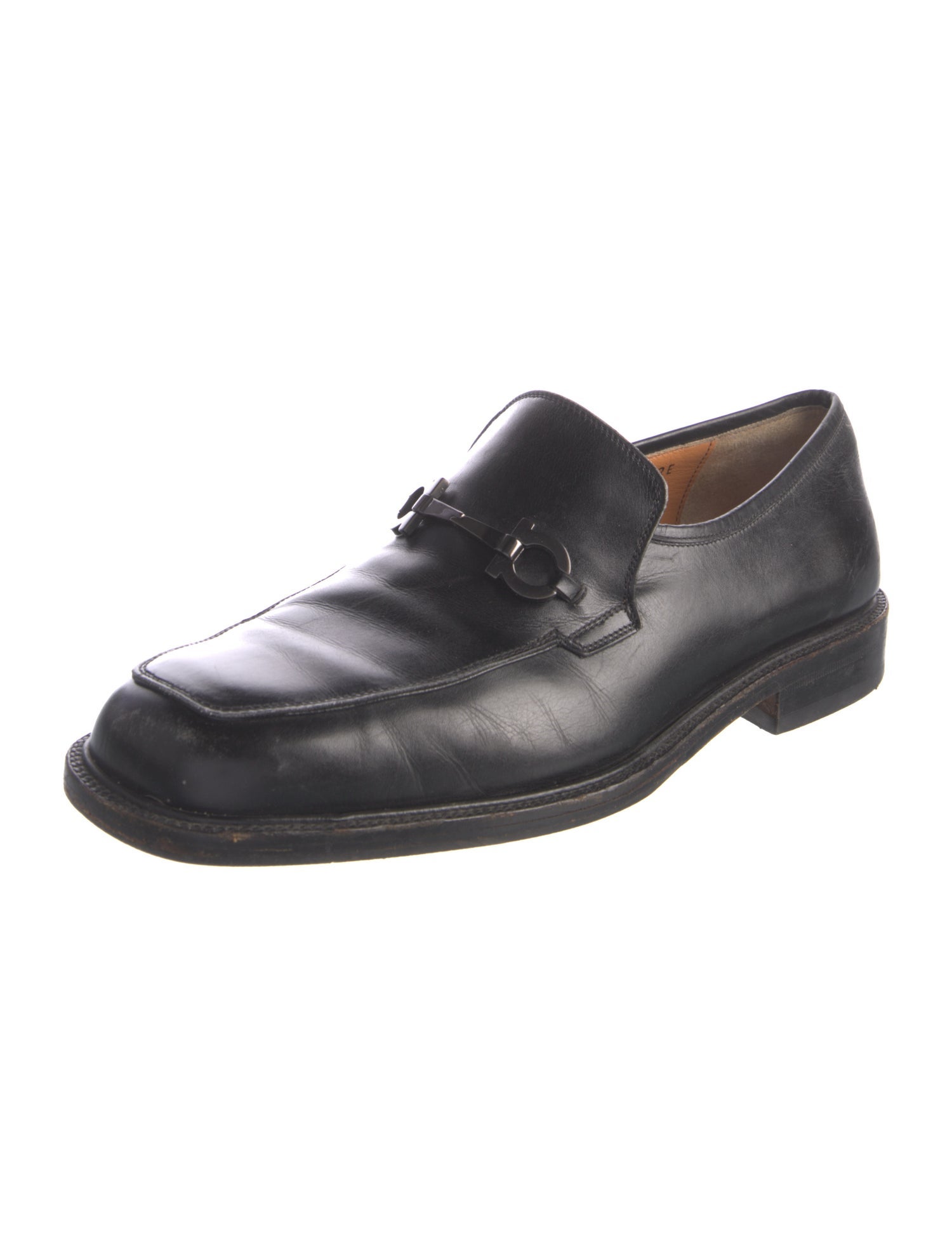 Salvatore Ferragamo Leather Dress Loafers