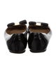 Salvatore Ferragamo Vara Bow Accent Patent Leather Flats