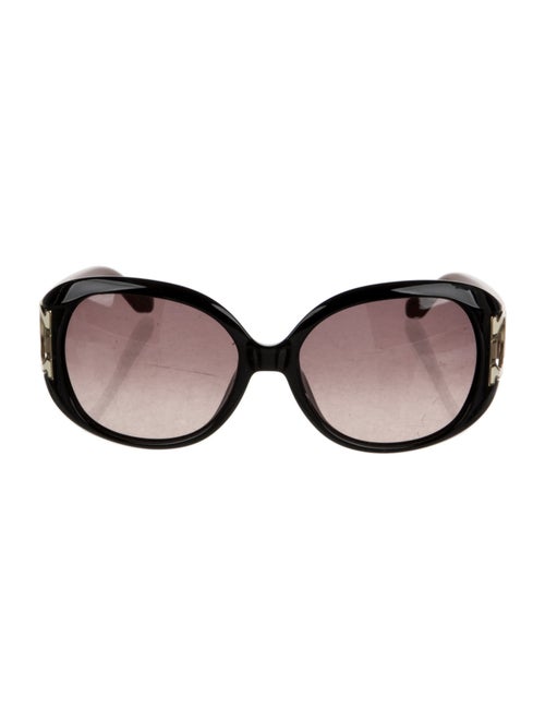 Salvatore Ferragamo Oversize Gradient Sunglasses