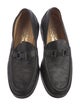 Salvatore Ferragamo Gancini Logo Leather Loafers