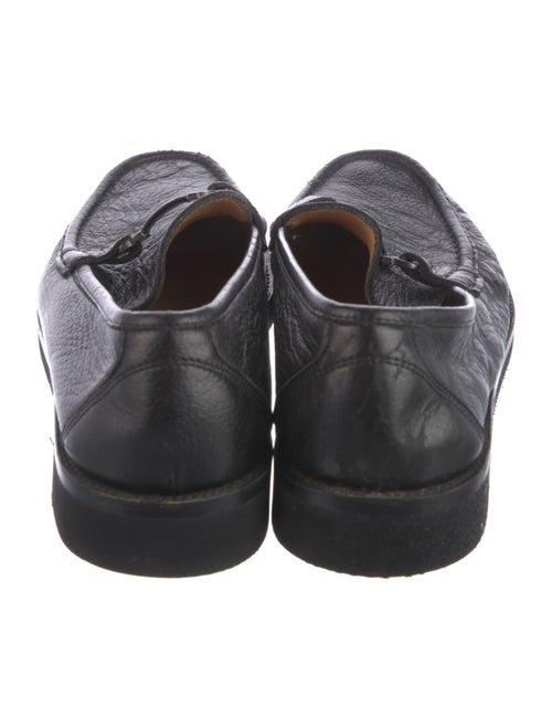 Salvatore Ferragamo Gancini Logo Leather Loafers