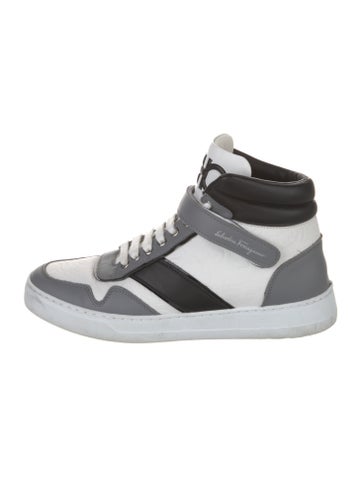 Salvatore Ferragamo Sneakers Gancini Logo Leather 7