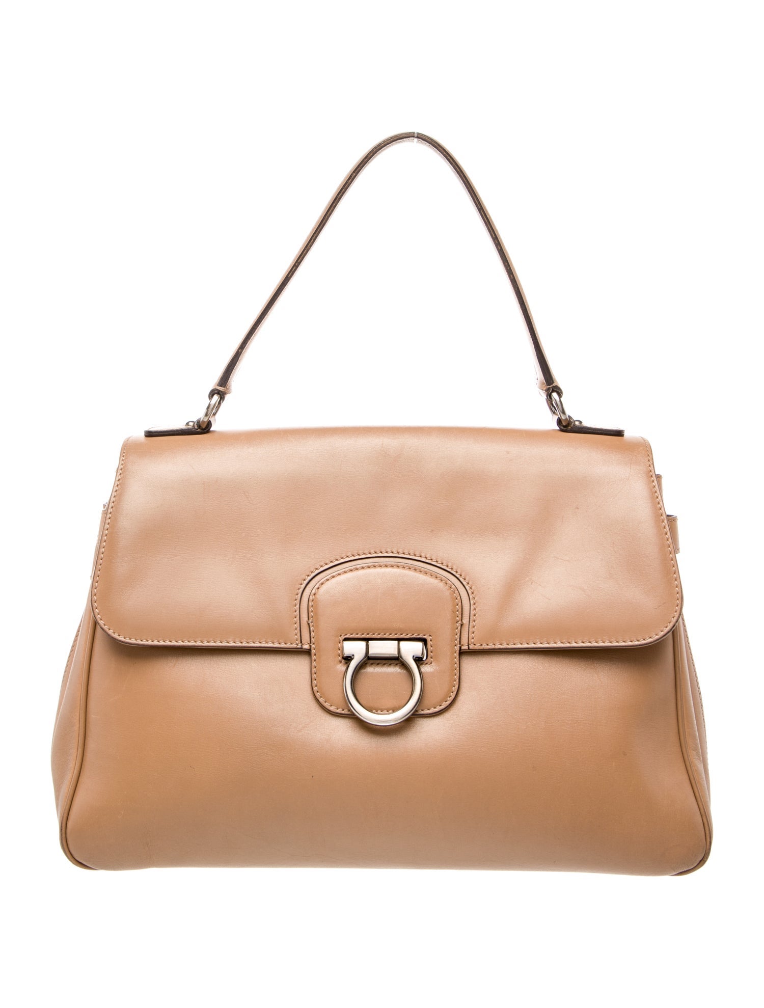 Salvatore Ferragamo Gancio Top Handle Bag
