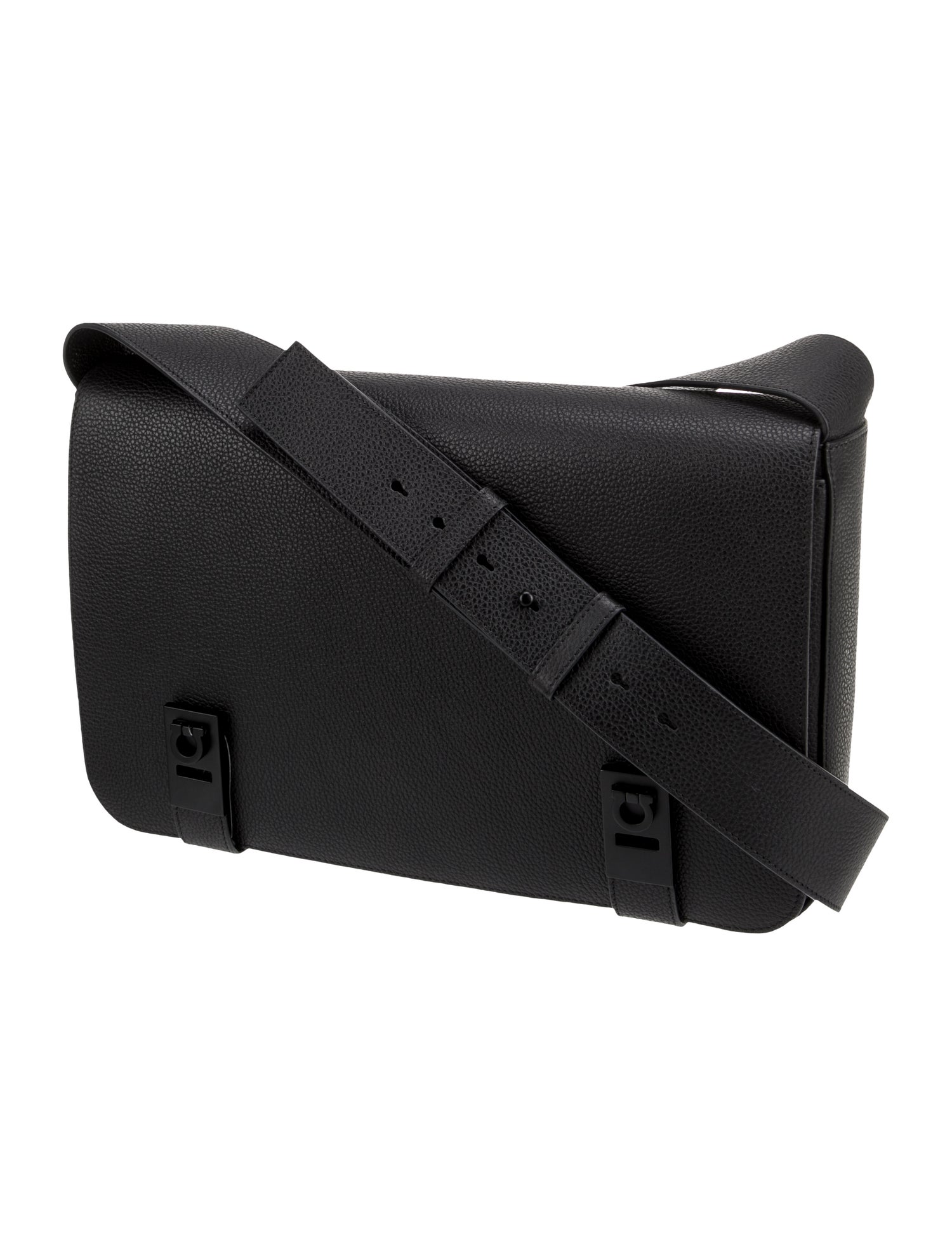 Salvatore Ferragamo Leather Messenger Bag