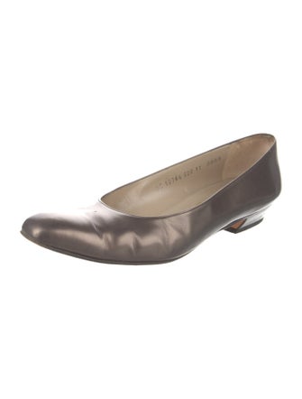 Salvatore Ferragamo Leather Ballet Flats