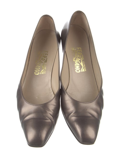 Salvatore Ferragamo Leather Ballet Flats