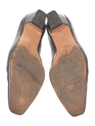 Salvatore Ferragamo Leather Ballet Flats