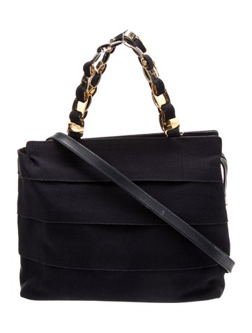 Salvatore Ferragamo Handle Bags Gancini Top Bag Vintage